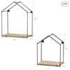 Shelves Max Home Iron MDF Wood 21 x 25 x 10 cm (6 Units)