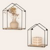 Shelves Max Home Iron MDF Wood 21 x 25 x 10 cm (6 Units)