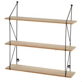 Plaukti Max Home Dzelzs Koks MDF 50 X 49 X 12 CM (4 gb.)