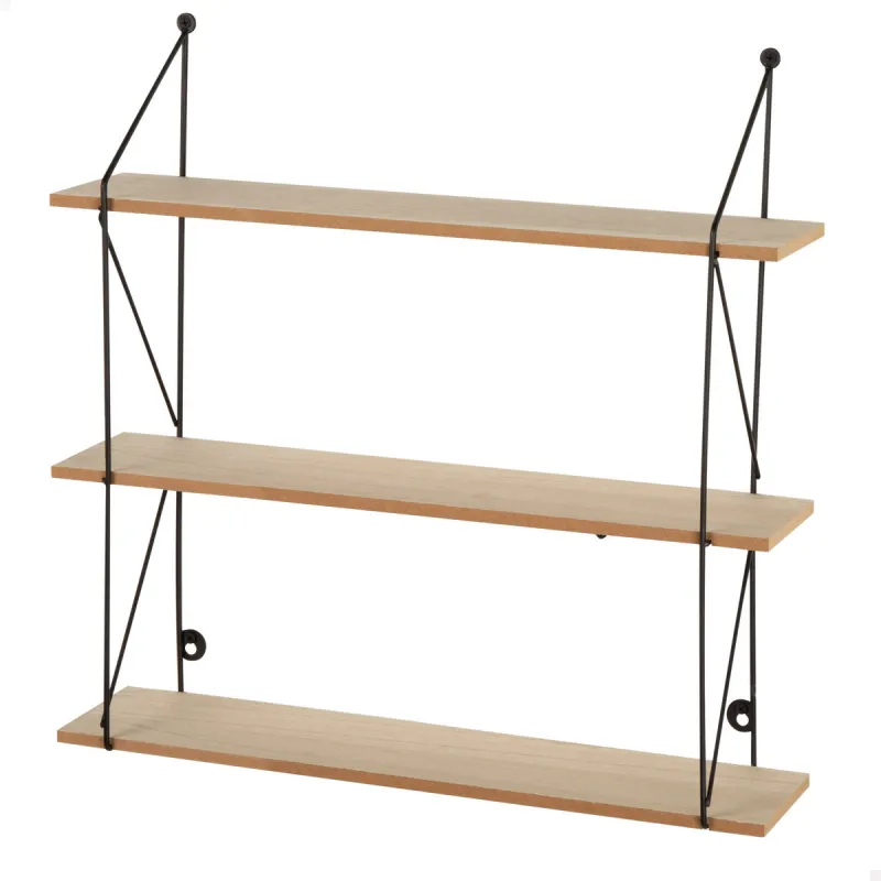 Shelves Max Home Iron MDF Wood 50 X 49 X 12 CM (4 Units)