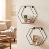 Shelves Max Home Iron MDF Wood 30 X 27 X 10 CM (6 Units)