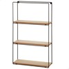 Shelves Max Home Iron MDF Wood 30 x 50 x 10 cm (4 Units)