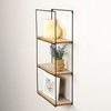 Shelves Max Home Iron MDF Wood 30 x 50 x 10 cm (4 Units)