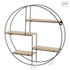 Shelves Max Home Iron MDF Wood 50 x 50 x 10 cm (4 Units)