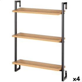 Hyllyt Max Home Rauta Puu MDF 40 X 55 X 12 cm (4 osaa)