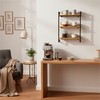 Shelves Max Home Iron MDF Wood 40 X 55 X 12 cm (4 Units)