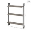 Shelves Max Home Iron MDF Wood 40 X 55 X 12 cm (4 Units)