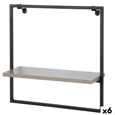 Shelve Max Home Iron MDF Wood 35 x 35 x 12 cm (6 Units)