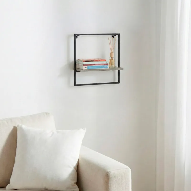 Shelve Max Home Iron MDF Wood 35 x 35 x 12 cm (6 Units)