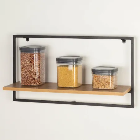 Shelve Max Home Iron MDF Wood 65 X 35 X 20 CM (4 Units)