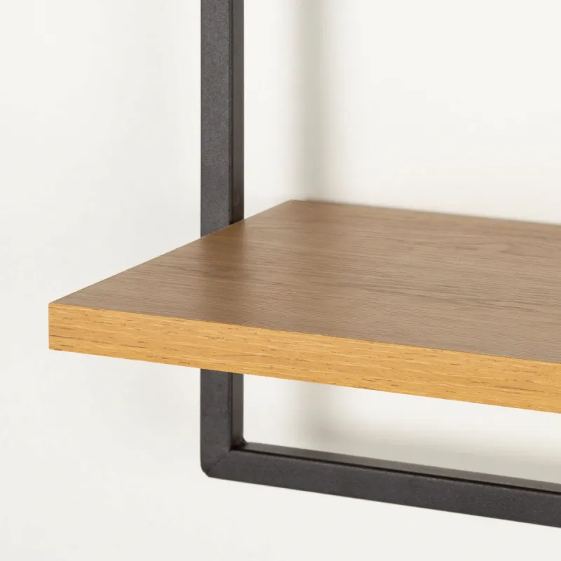 Shelve Max Home Iron MDF Wood 65 X 35 X 20 CM (4 Units)
