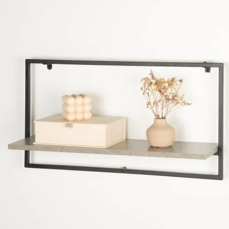 Shelve Max Home Iron MDF Wood 65 X 35 X 20 CM (4 Units)