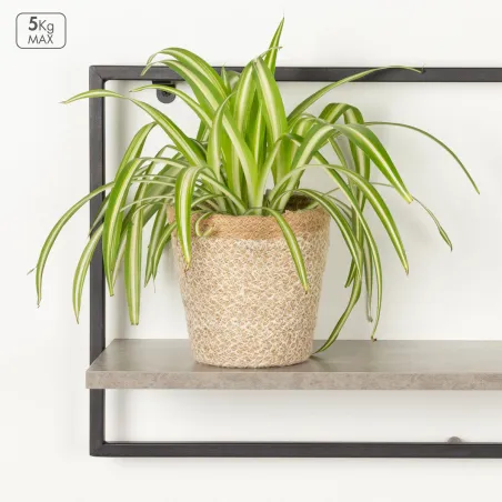 Shelve Max Home Iron MDF Wood 65 X 35 X 20 CM (4 Units)