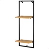 Shelves Max Home Iron MDF Wood 25 X 75 X 20 CM (4 Units)