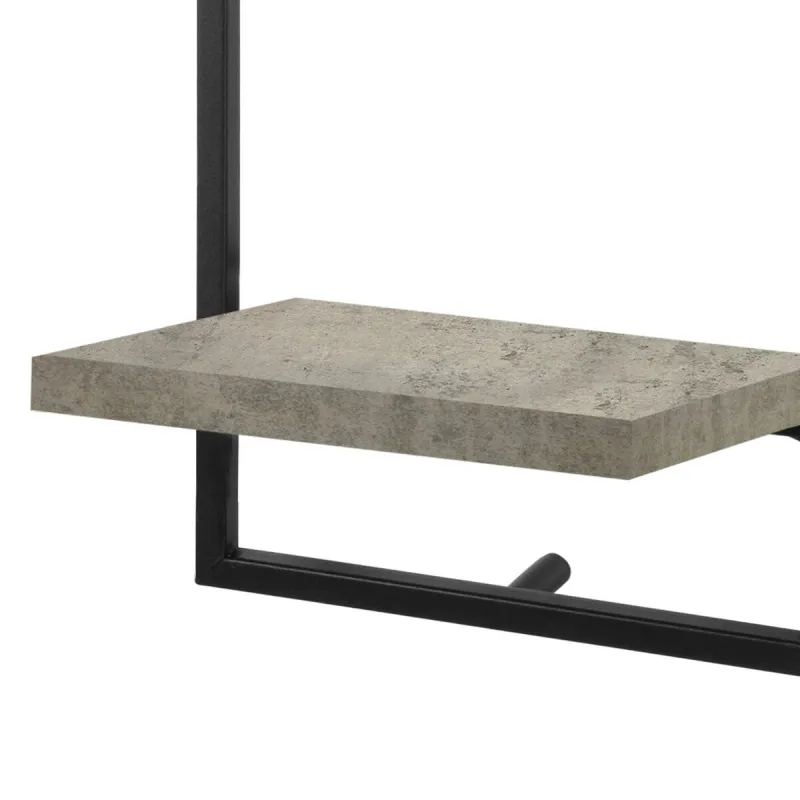 Hyllyt Max Home Rauta Puu MDF 25 X 75 X 20 CM (4 osaa)