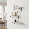 Shelves Max Home Iron MDF Wood 42 X 12 X 16 CM (4 Units)