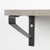 Shelves Max Home Iron MDF Wood 42 X 12 X 16 CM (4 Units)