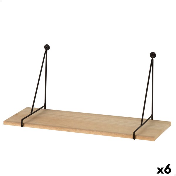 Hyllyt Max Home Rauta Puu MDF 40 X 20 X 14,5 CM (6 osaa)