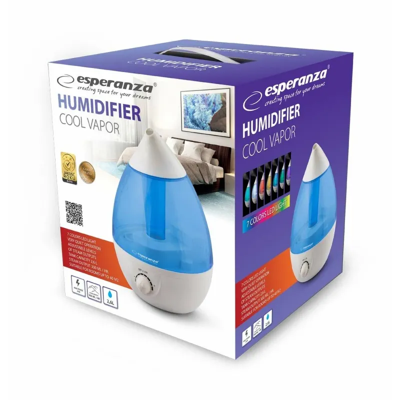 Humidifier Esperanza EHA005 25 W 2,6 L