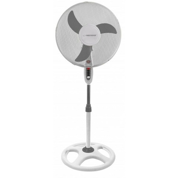 Staande ventilator Esperanza EHF002WE Balts Pelēks 50 W
