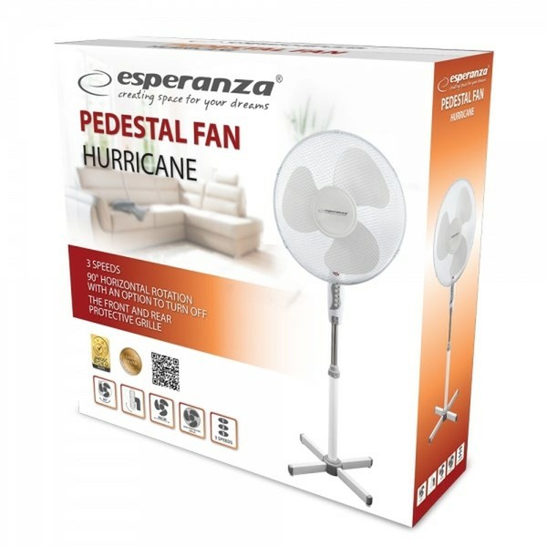 Pastatomas ventiliatorius Esperanza EHF001WW Balta 50 W