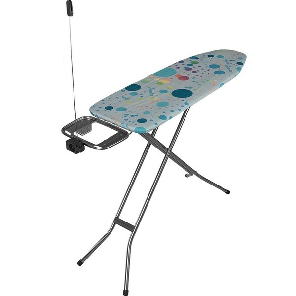 Silityslauta Vileda Star Plus Musta Printattu Vaahto Puuvilla Ruostumaton teräs 120 x 38 cm