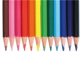 Topwrite - Pencil crayons 12 colours