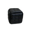 ķebļu komplekts GO GIFT Transformer Melns Āda Tērauds 50 x 50 x 50 cm Pufs 5-in-1 5 gb.
