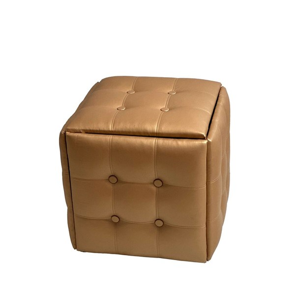 Набор табуретов GO GIFT Transformer Верблюжий Кожа Сталь 50 x 50 x 50 cm Пуф 5-в-1 5 штук