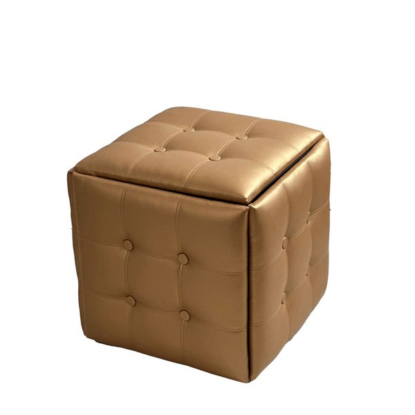 Taburečių rinkinys GO GIFT Transformer Kupranugaris Oda Plienas 50 x 50 x 50 cm Fotelis 5 viename 5 vnt.