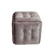 Set of stools GO GIFT Transformer Pink Velvet Steel 50 x 50 x 50 cm Pouffe 5-in-1 5 Units