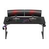 Desk Huzaro HZ-Hero 4.8 Black 160 x 60 cm