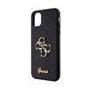 Guess Glitter Script Big 4G - iPhone 11 Case (black)