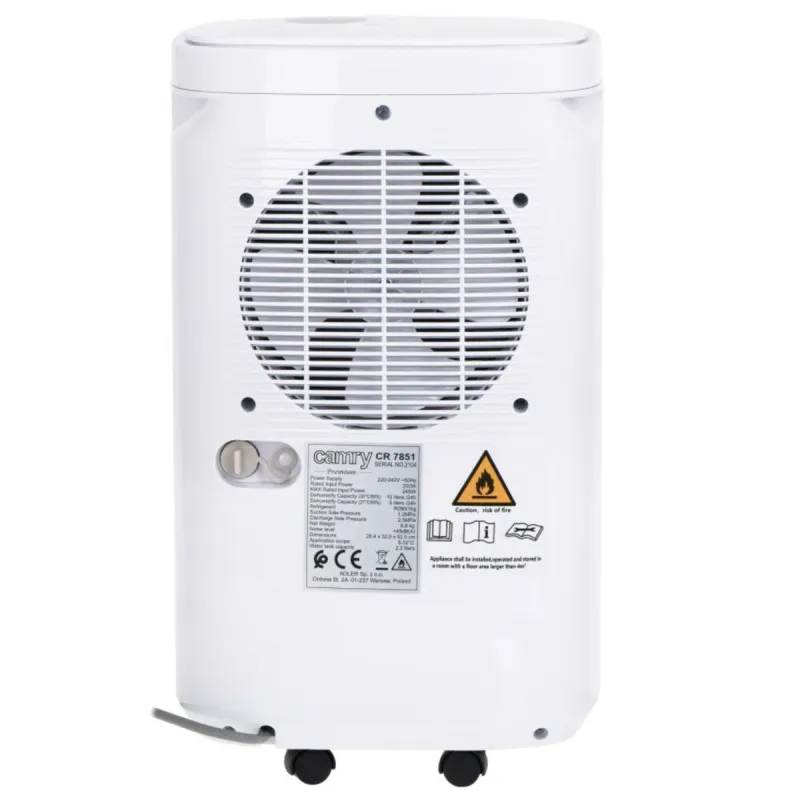 Dehumidifier Adler CR 7851 200 W 10 L
