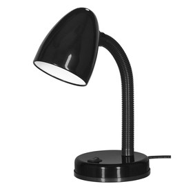 Galda lampa Activejet AJE-BILL Black Melns 60 W