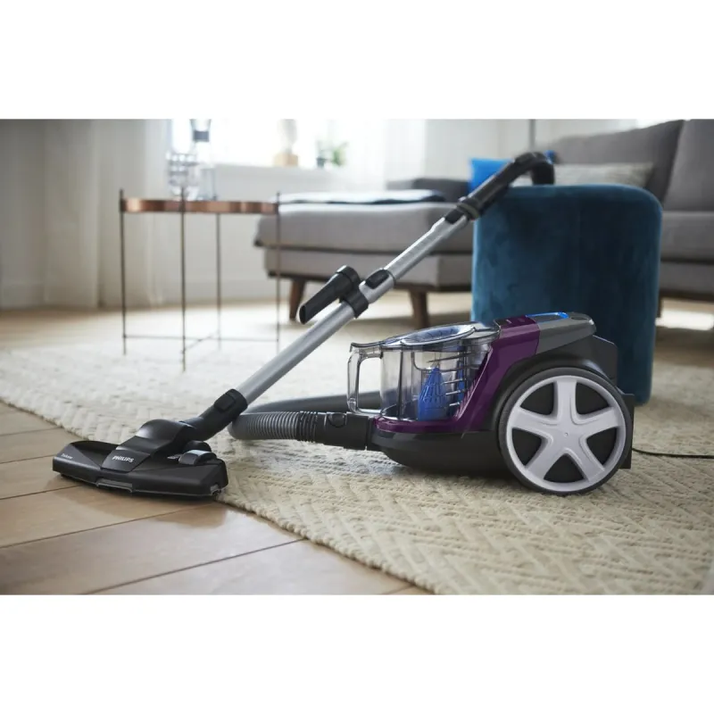 Pussiton pölynimuri Philips FC9333/09 Sininen Musta Harmaa Purppura 900 W 750 W