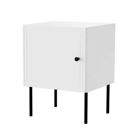 Spintelė Cama Meble PALAZZO 400030 Balta Juoda
