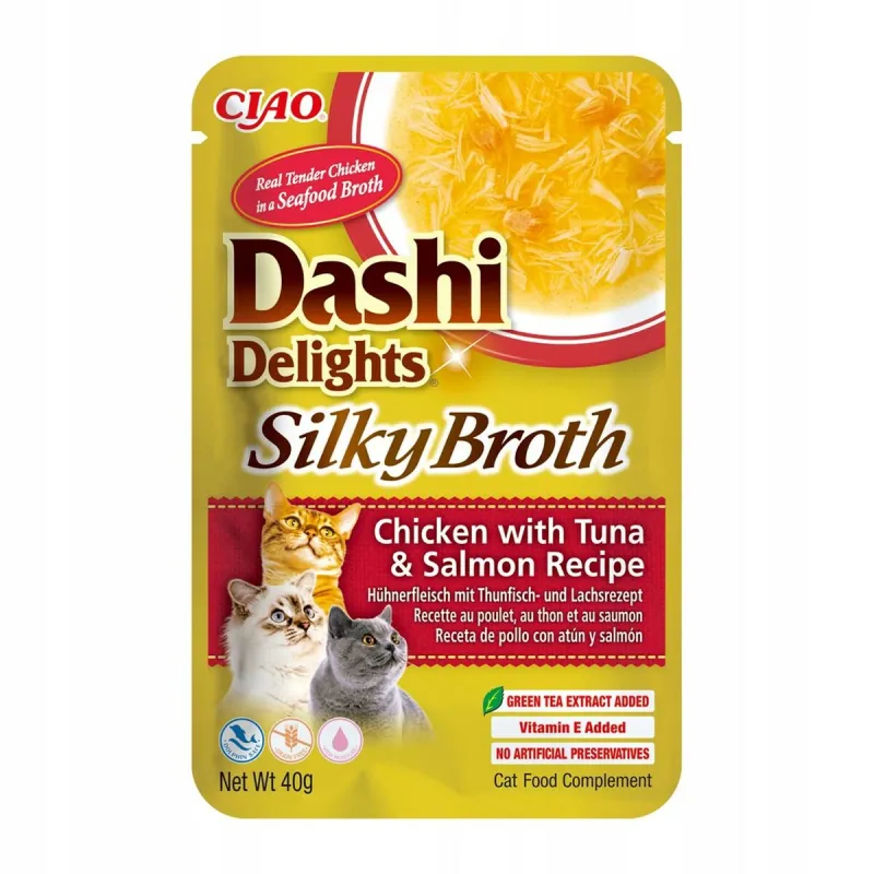 Snack for Cats Inaba Dashi Delights Silky Broth Курица 40 g