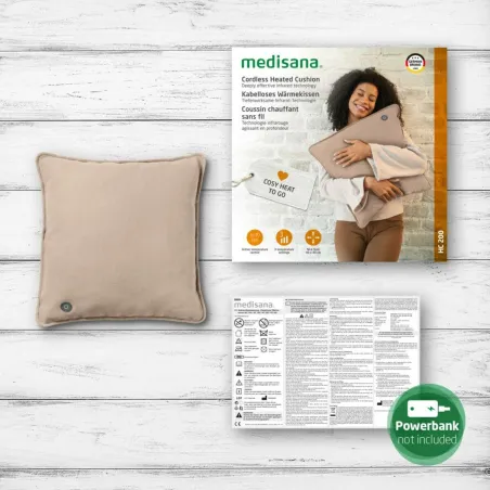 Электроодеяло Medisana 60312 песок 40 x 18 x 40 cm