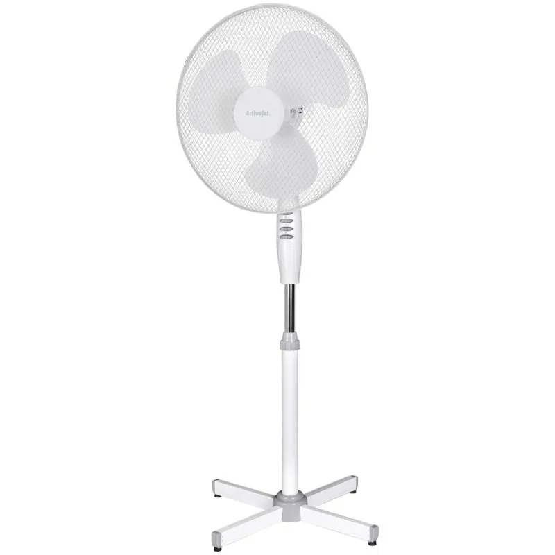 Freestanding Fan Activejet WSR-40B White Grey Silver 50 W