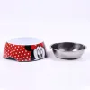 Suņu barotava Minnie Mouse Sarkans Melamīna 180 ml Melns Metāls