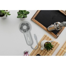 Ventiliatorius USB N'oveen F220 Pilka 5 W
