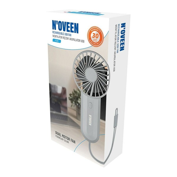 USB Ventilator N'oveen F220 Grey 5 W