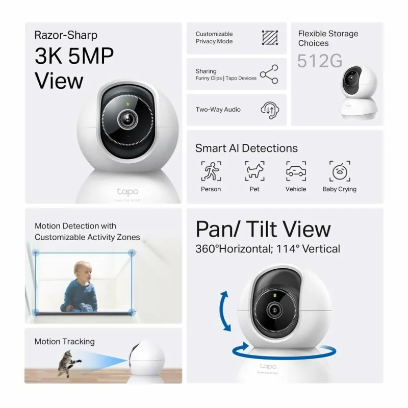 Surveillance Camcorder TP-Link Tapo C230