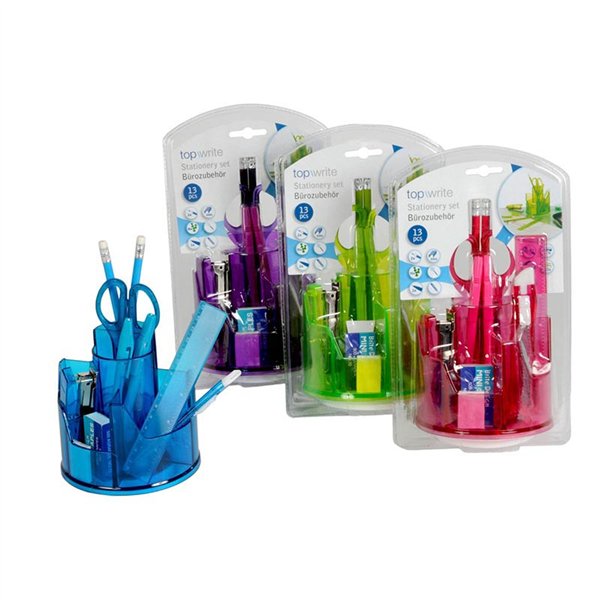 Topwrite - Desk Holder 13 elements (Purple)