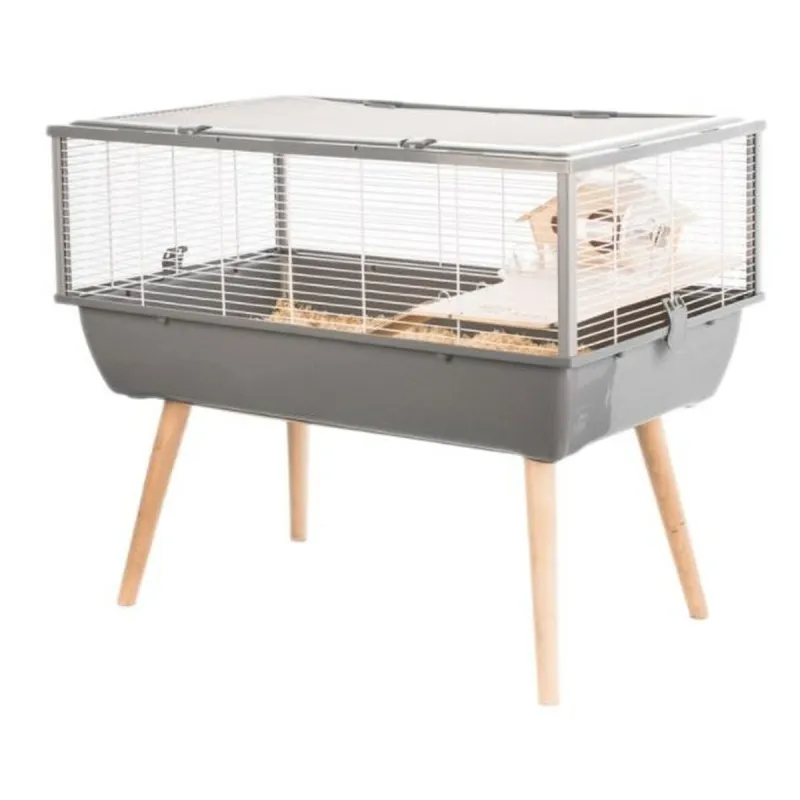 Häkki Zolux Neo Nigha Puu Metalli Muovinen 48 x 36 x 48 cm 7 x 6,5 x 8 cm (1 Kappaletta)