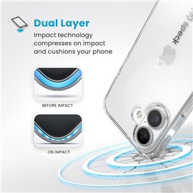Speck Gemshell - iPhone 16 Case (Clear)