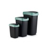 Waste bin Rotho Twist Green Green Plastic 25 L