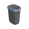 Atkritumu tvertne Rotho Twist Blue Zils Plastmasa 25 L