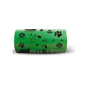 Rubbish Bags Resaco Green (15 Pieces) (24 Units)